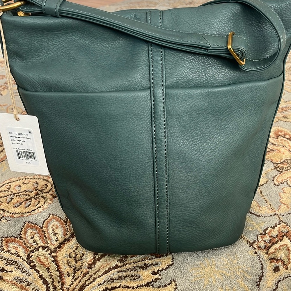 NWT Hobo leather crossbody bag.